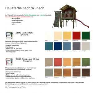 Osmo Landhausfarben für Stelzenhaus Hansson