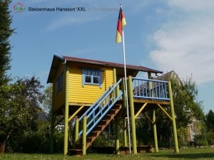 Stelzenhaus Hansson XXL mit Anbautreppe