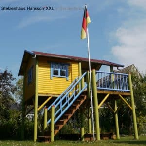 Stelzenhaus Hansson XXL mit Anbautreppe