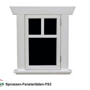 Sprossen-Fenster FS3 in Weiss