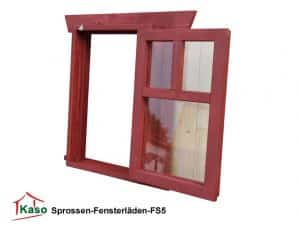 Sprossen-Fenster FS5 -geöffnet- für Stelzenhäuser