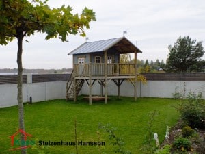 Stelzenhaus Hansson XXL-SH10 Rundstamm